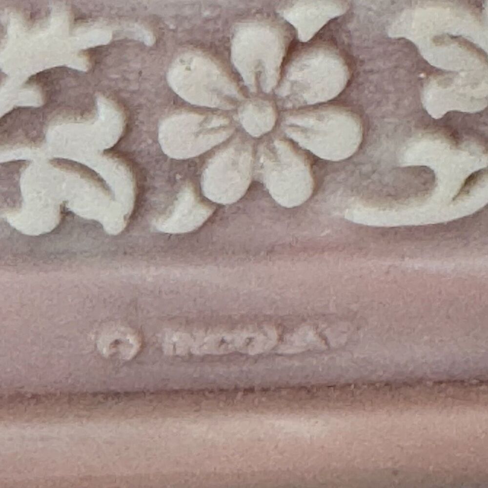 Vtg Hand Carved Stone Decorative Jewelry Box Ornate Peacock Floral Motif Large - Picture 5 of 12